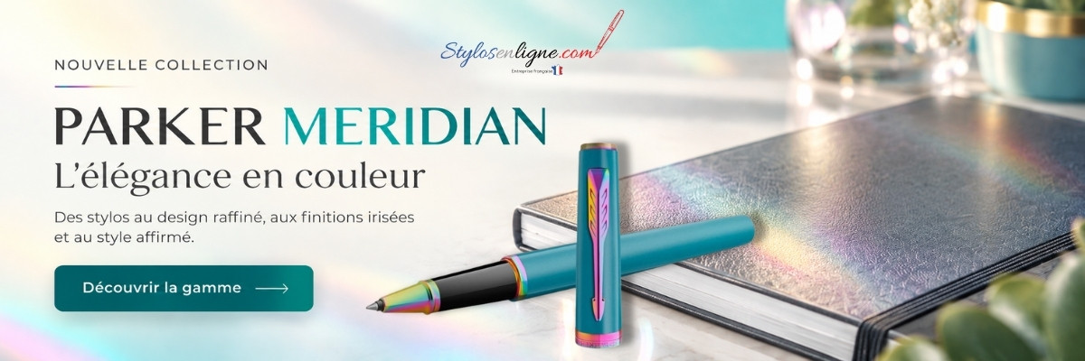 Bandeau collection Parker Meridian, design élégant et reflets irisés